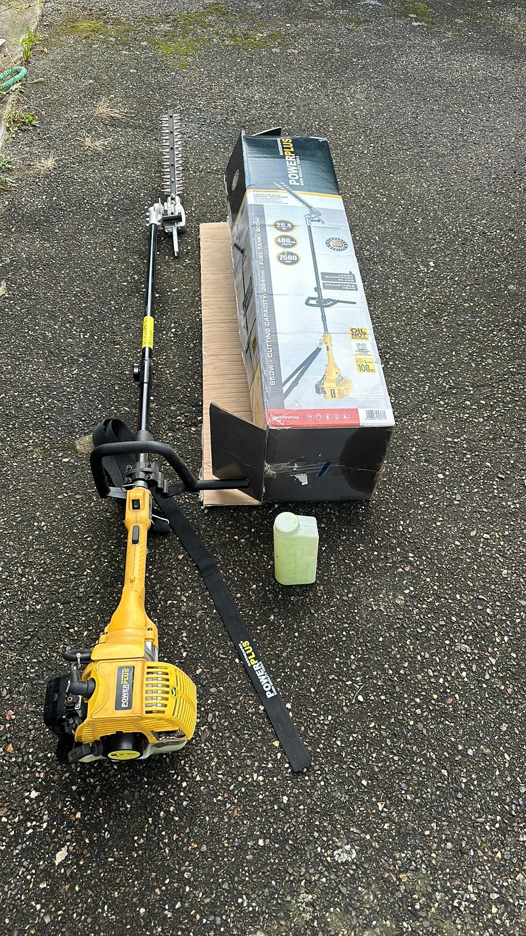 Heggenschaar powerplus, Ophalen, Zo goed als nieuw
