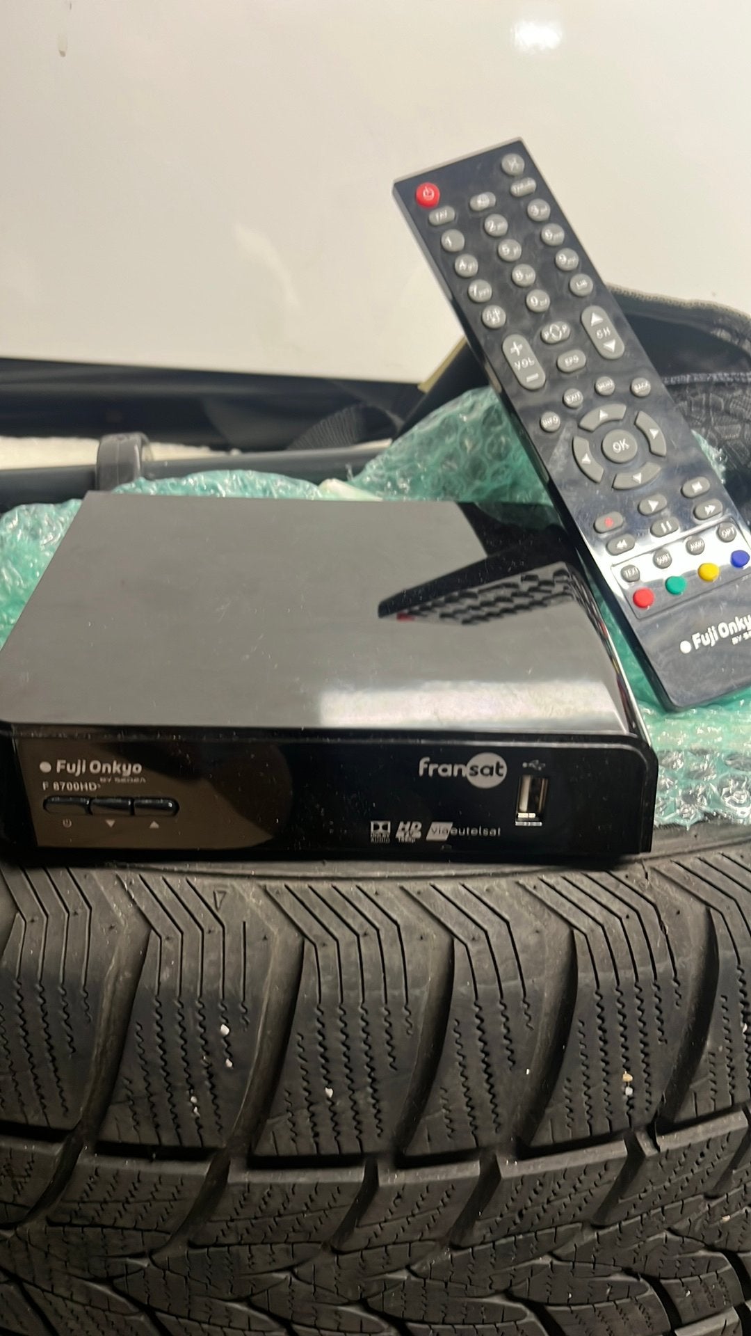 F8700HD digitale satellietterminal, Audio, Tv en Foto, Schotelantennes, Ophalen, Zo goed als nieuw