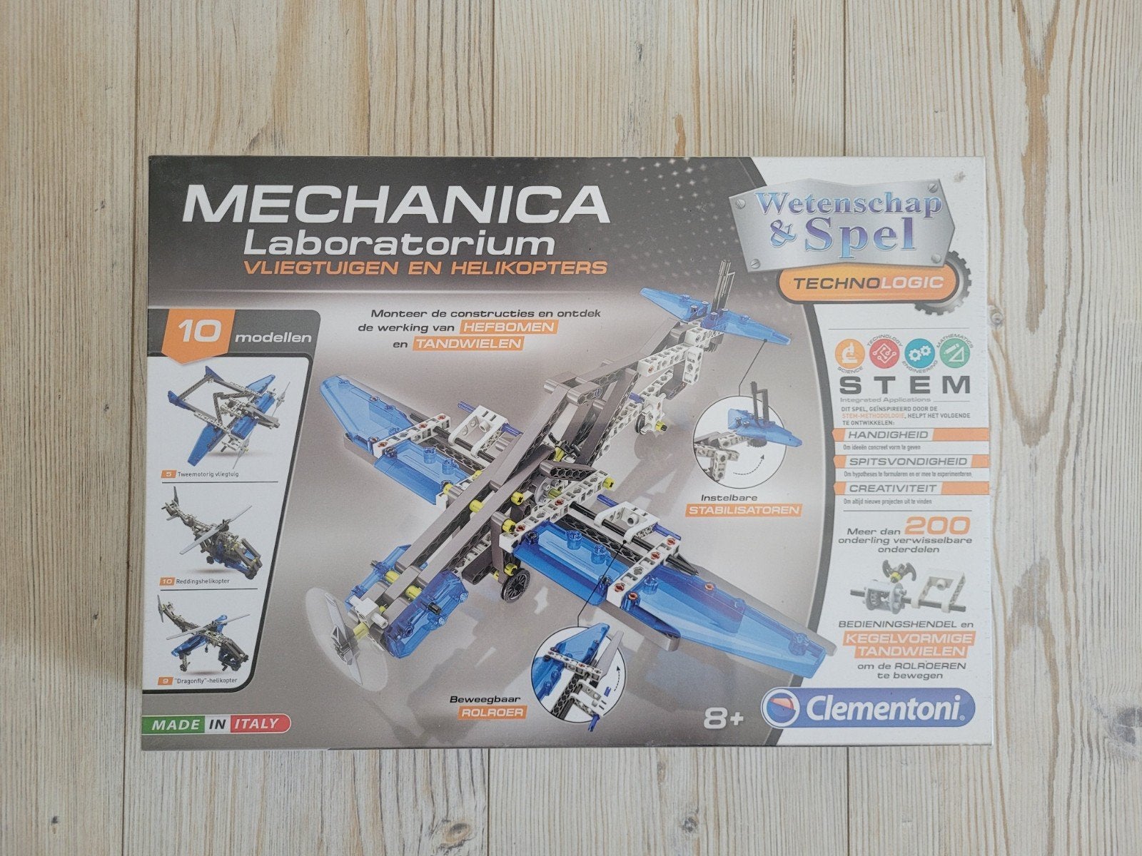 Clementoni mechanica vliegtuigen, Enlèvement, Neuf, Avion, Autres marques