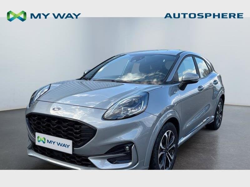 Ford Puma Puma 1.0 EcoBoost mHEV ST-Line (EU6d), Auto's, Ford, Puma, Handgeschakeld, Zilver of Grijs, https://public.car-pass.be/vhr/58222640-d48d-4813-bfcc-9ccb560a8c7b