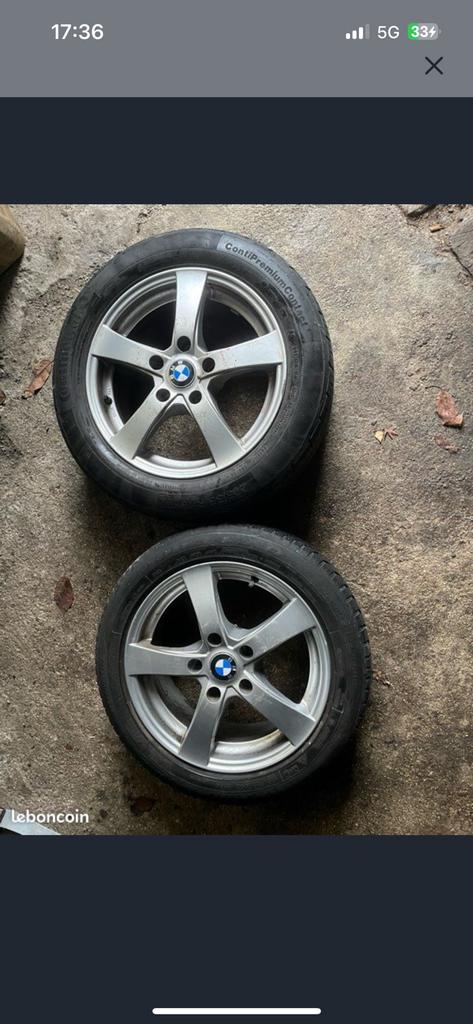 BMW 16 inch velgen, Ophalen, Gebruikt, 16 inch, Band(en)