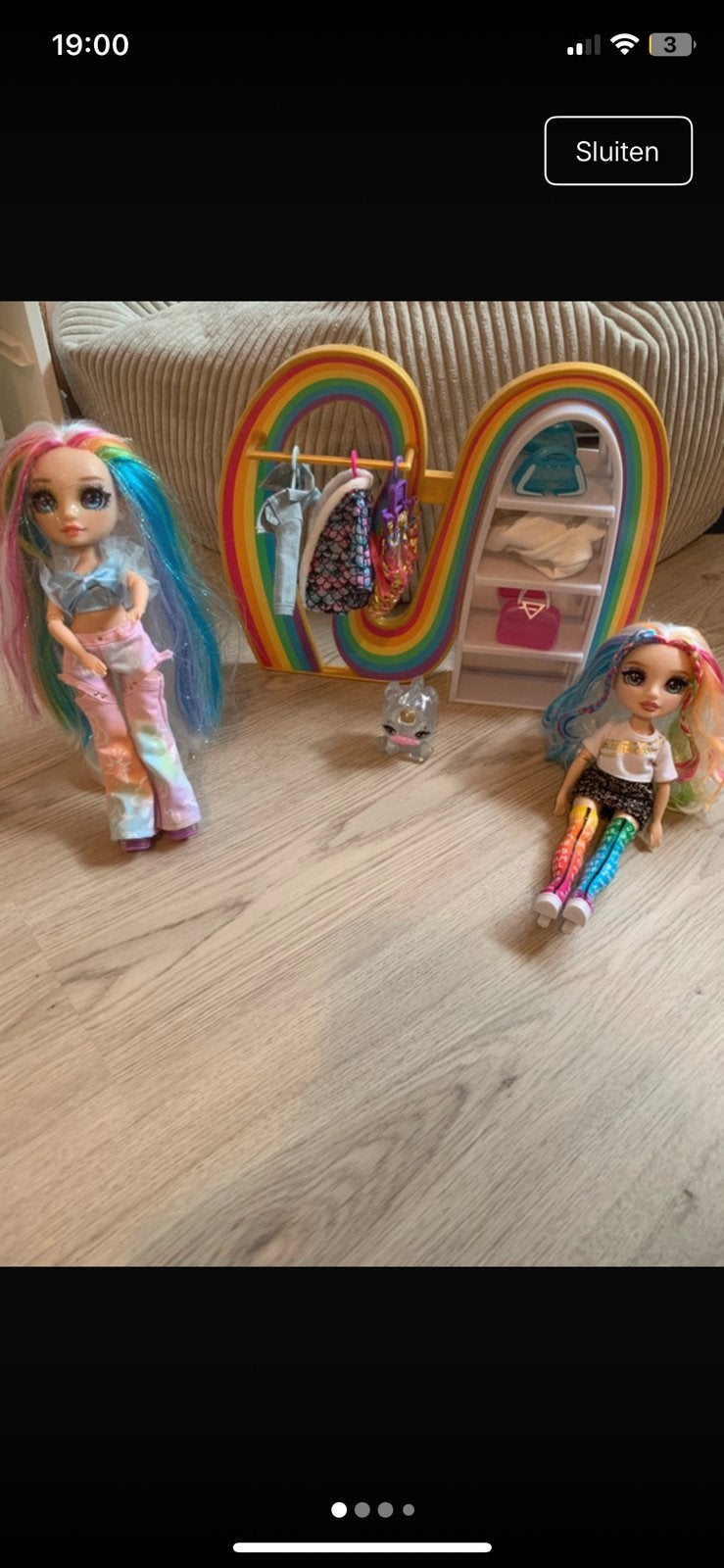 Rainbow high, Ophalen, Zo goed als nieuw