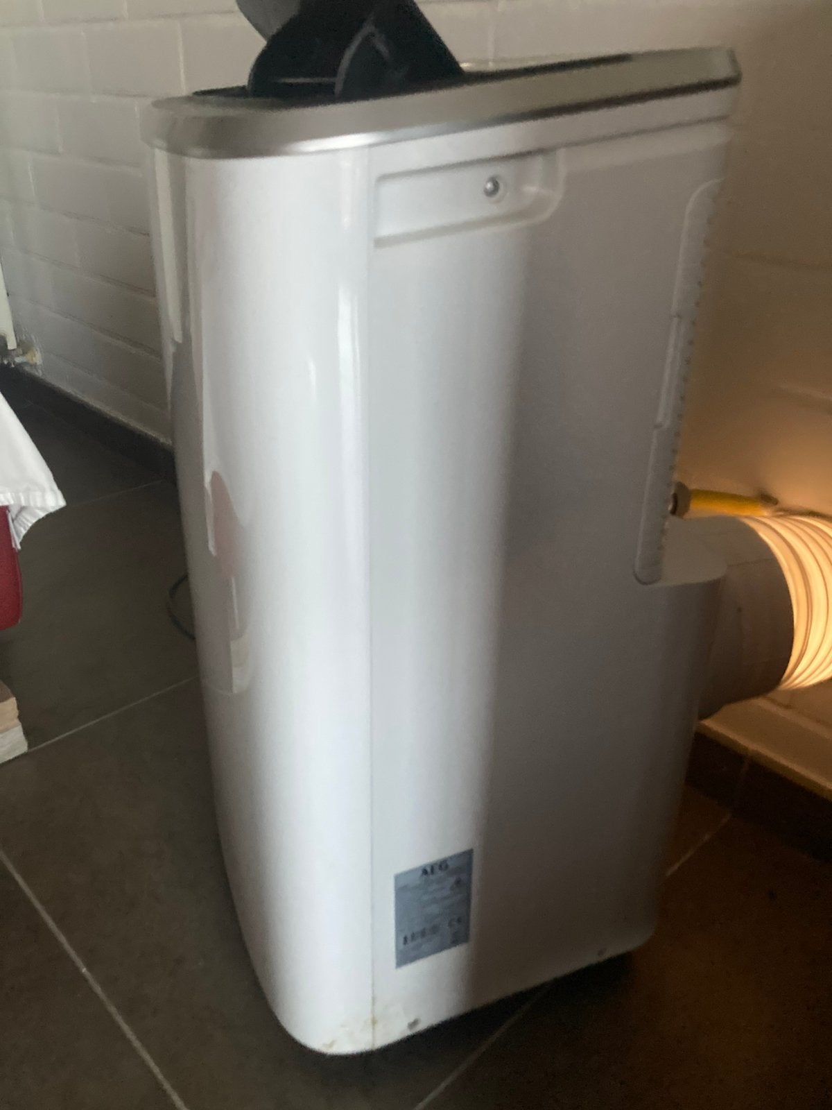 Mobiele airco, Ophalen, Zo goed als nieuw