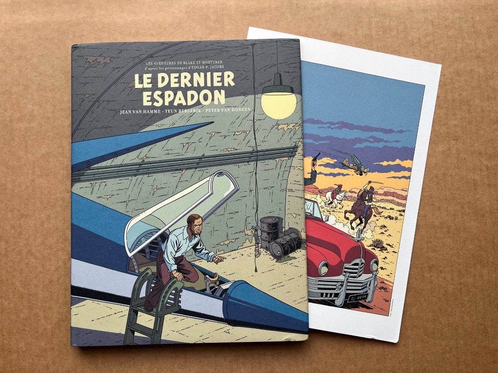 Blake &Mortimer-Le Dernier Espadon T28-TL-Bibliophile-EO2021, Enlèvement ou Envoi