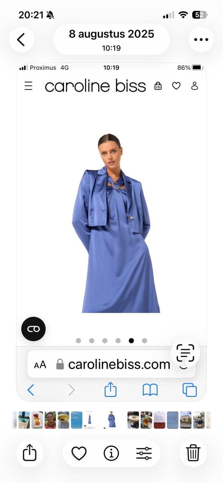 Kleed en vestje, Caravans en Kamperen, Regenkleding, Ophalen of Verzenden, Zo goed als nieuw