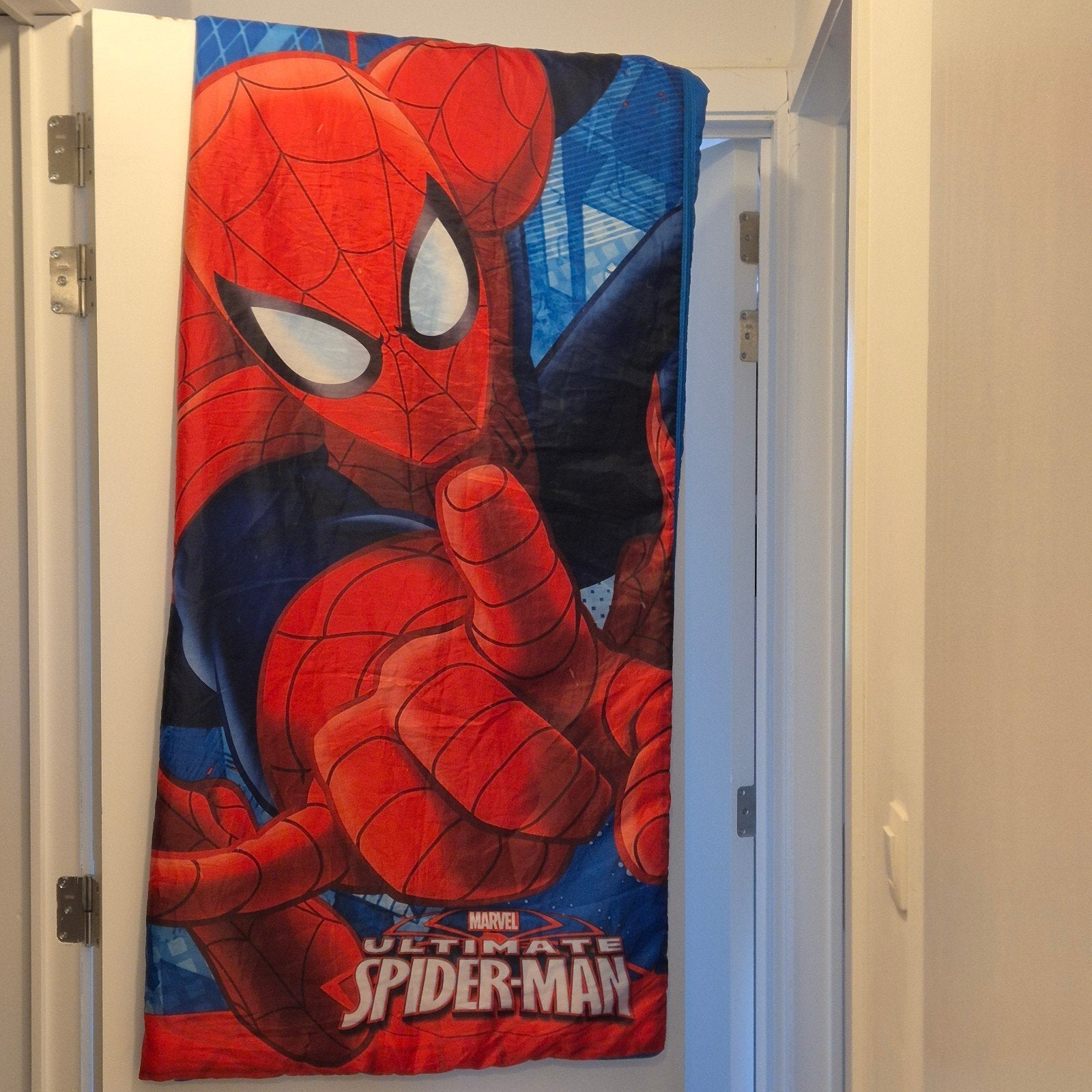spiderman slaapzak met hoes, Caravanes & Camping, Enlèvement ou Envoi, Comme neuf
