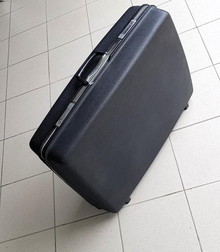 Vintage reiskoffer Samsonite, Ophalen, Gebruikt, Hard kunststof, 45 tot 55 cm