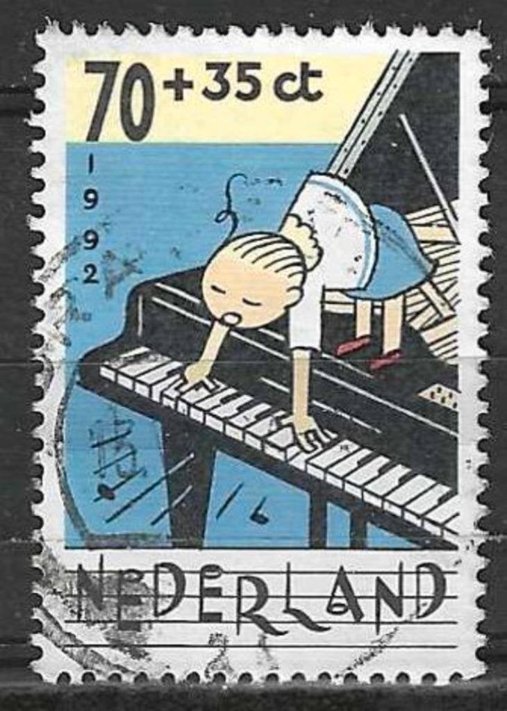 Nederland 1992 - Yvert 1420 - Voor het Kind (ST), Verzenden, Gestempeld