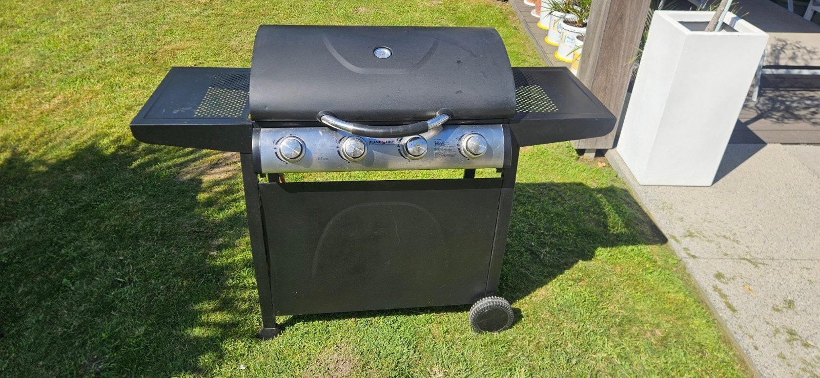 Barbecue à gaz Flame Chef, Enlèvement