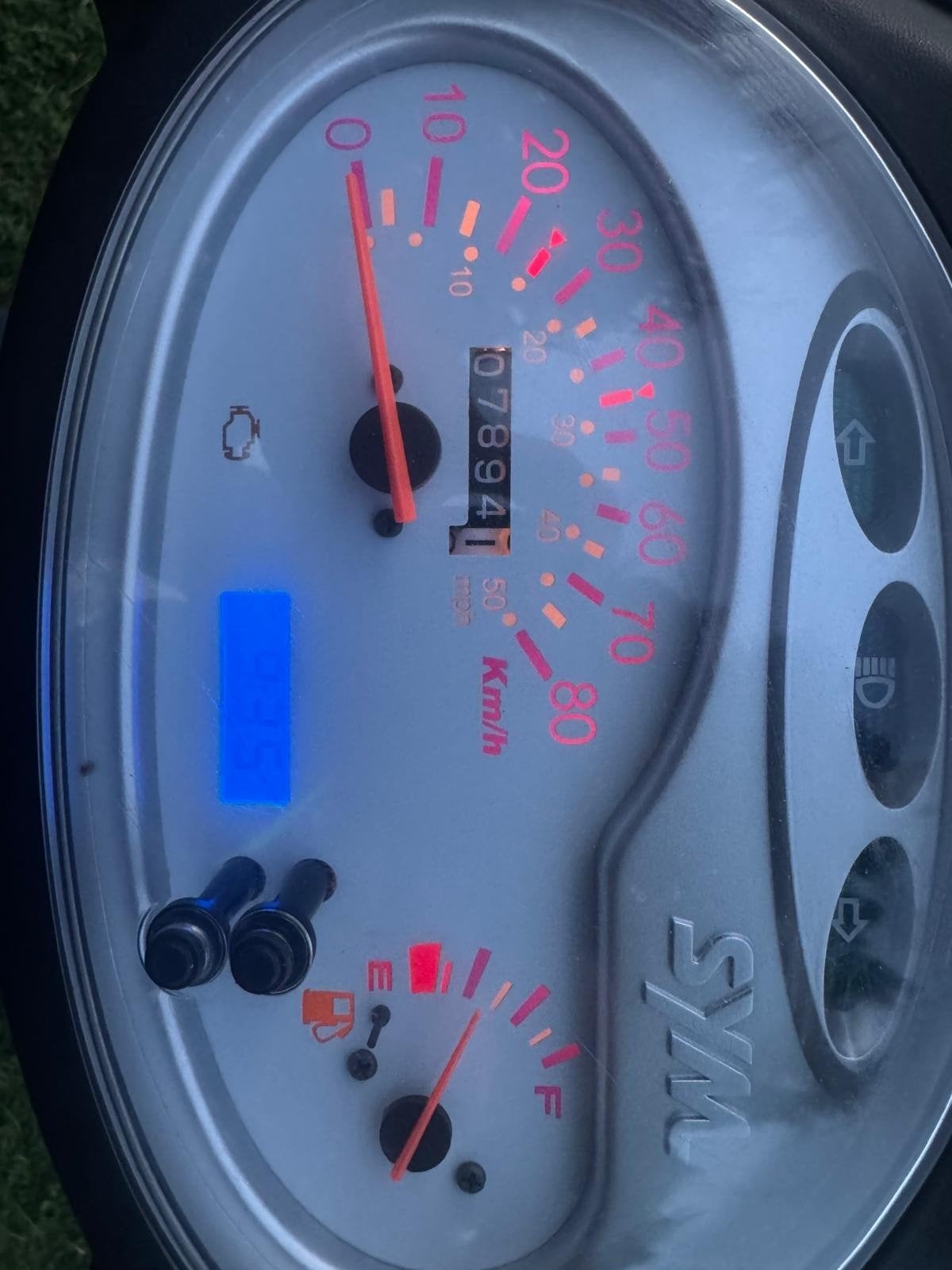 SYM Brommer, Vélos & Vélomoteurs, Scooters | SYM, Comme neuf, Classe B (45 km/h), Enlèvement, Fiddle