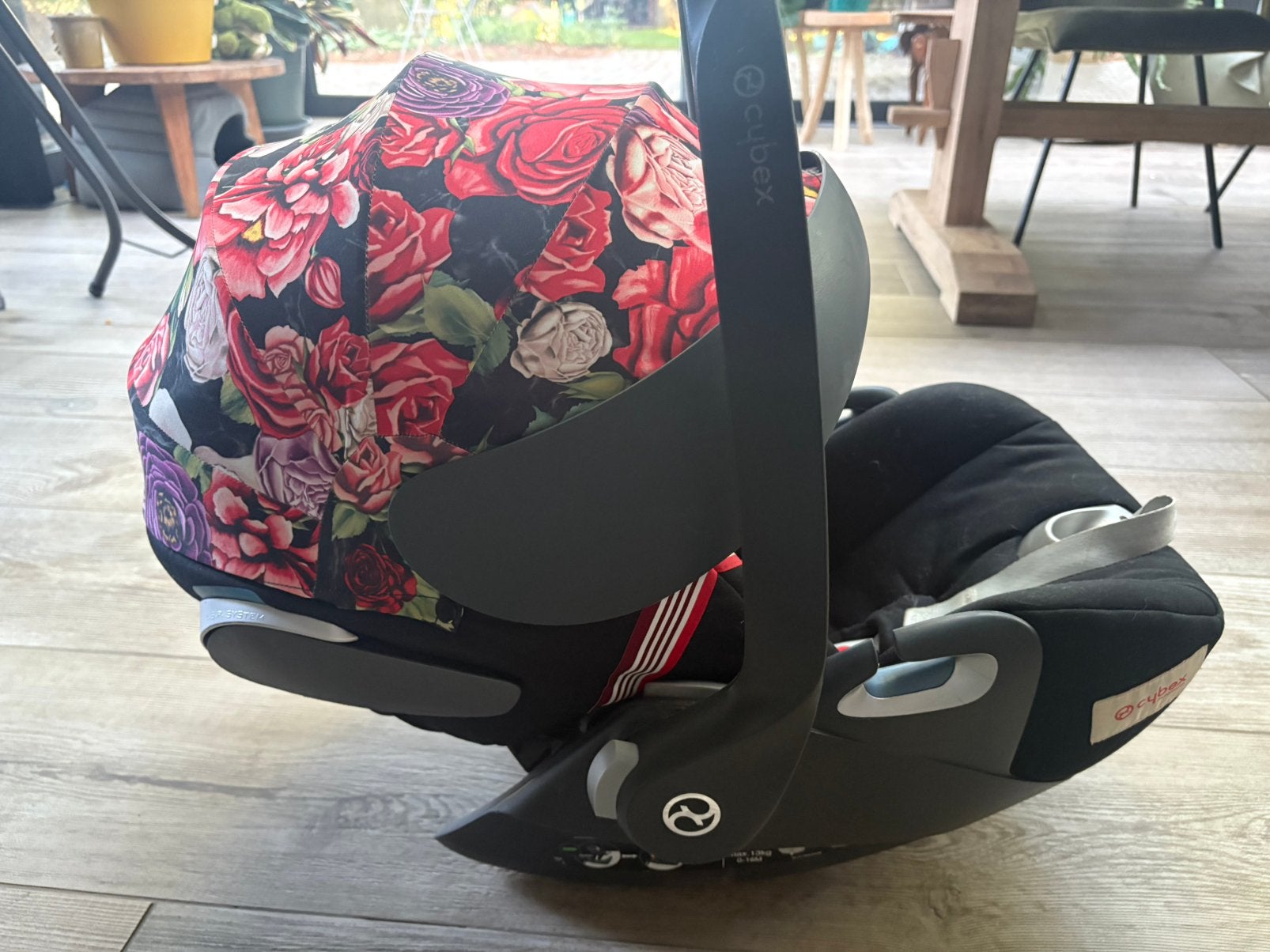 Cybex Cloud Z i-Size Spring Blossom + Base Z, Enfants & Bébés, Autres marques, Mode veille, Enlèvement, Utilisé