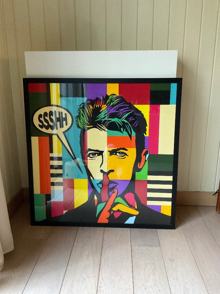 Kader David Bowie, Antiek en Kunst, Kunst | Overige Kunst, Ophalen