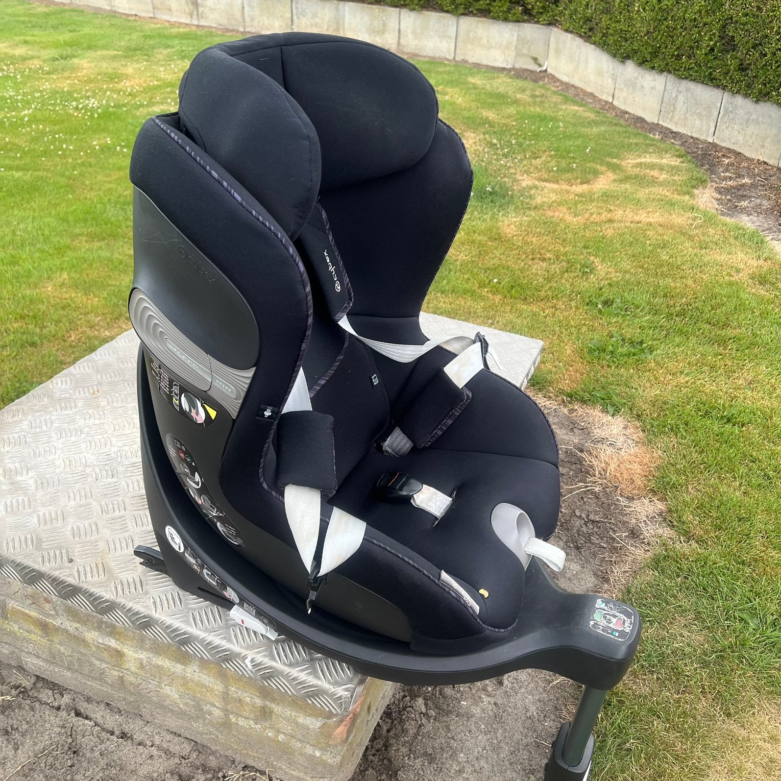 Autostoel cybex met steun, Kinderen en Baby's, Autostoeltjes, Ophalen, Gebruikt, 0 t/m 18 kg, Isofix