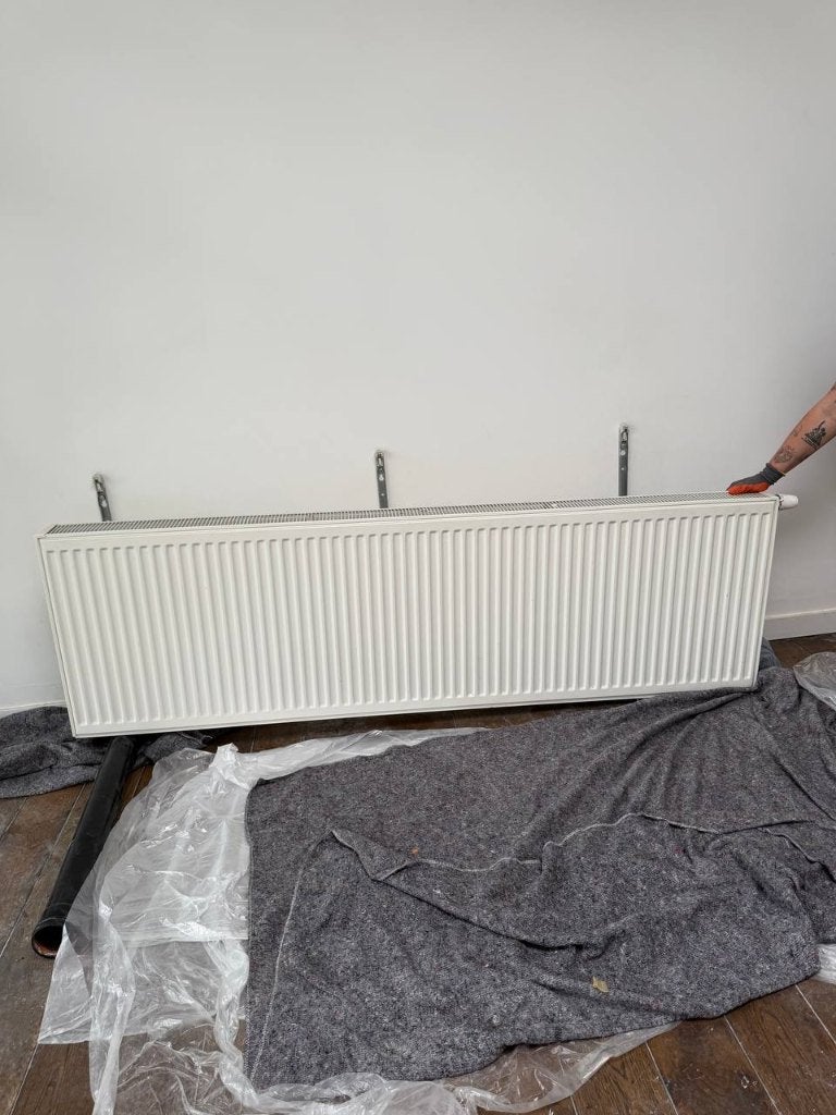 Paneelradiator type 22 - 200x60cm - Perfecte staat + beugels, Ophalen, 30 tot 80 cm, Radiator, 150 cm of meer