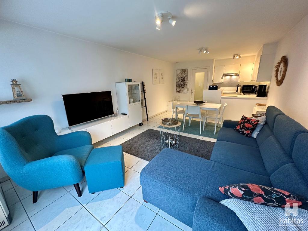 Smaakvol vernieuwd en instapklaar appartement, Immo, Huizen en Appartementen te koop, 55 m², Tot 200 m², Provincie West-Vlaanderen