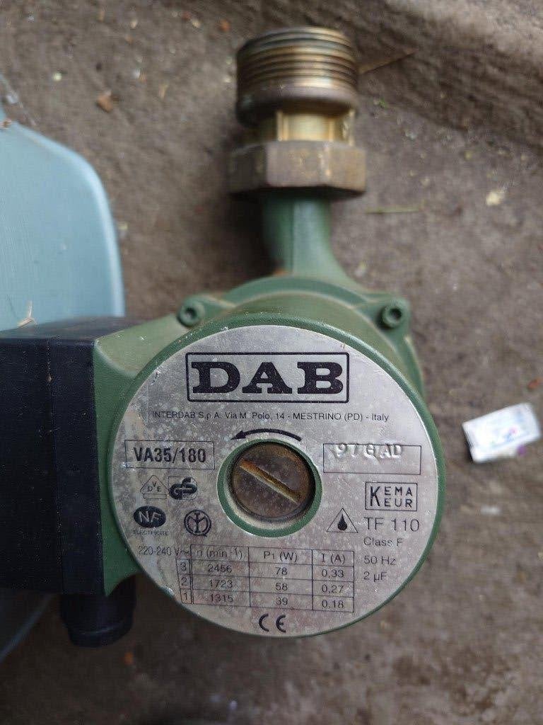 Centrale verwarming circulatie pomp Dab 3 snelheden, Ophalen, Gebruikt