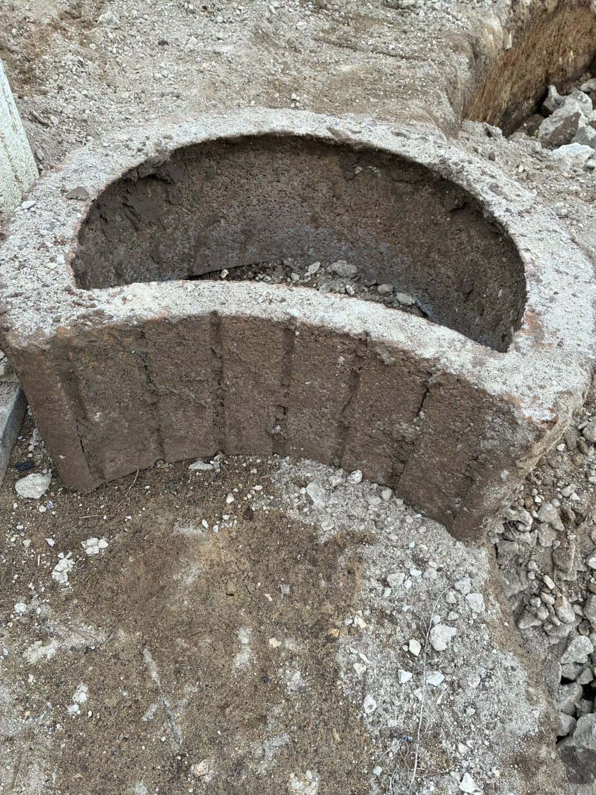 Betonnen bloembakken stapelb halve maan 16st prijs vr 16 st, Tuin en Terras, Ophalen, Gebruikt, Balkon, Overige vormen