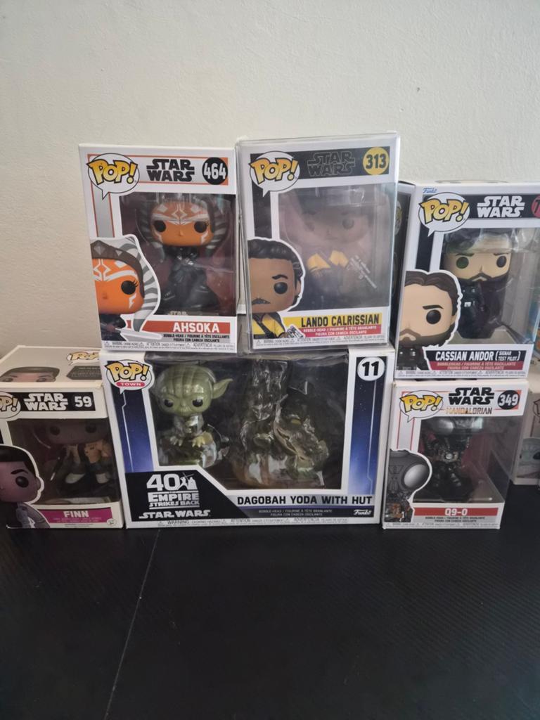 Pop Star Wars set van 6, Verzamelen, Ophalen of Verzenden, Gebruikt, Actiefiguurtje
