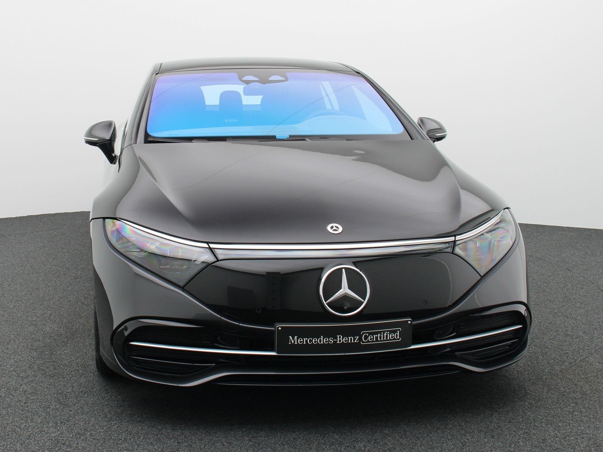Mercedes-Benz EQS 580 108 kWh 4MATIC SoH 100% | Luxury Line, Auto's, Mercedes-Benz, Automaat, 4 zetels, Gebruikt, Leder