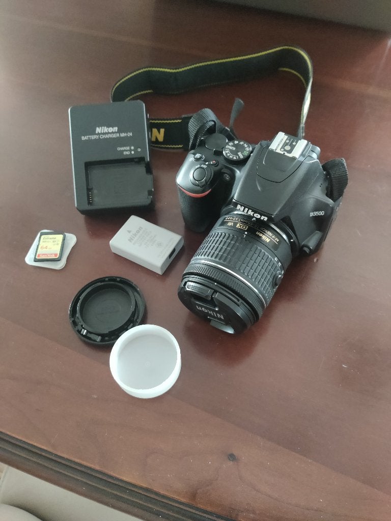 Nikon D3500 camera, Ophalen, Spiegelreflex, Accu, Nikon