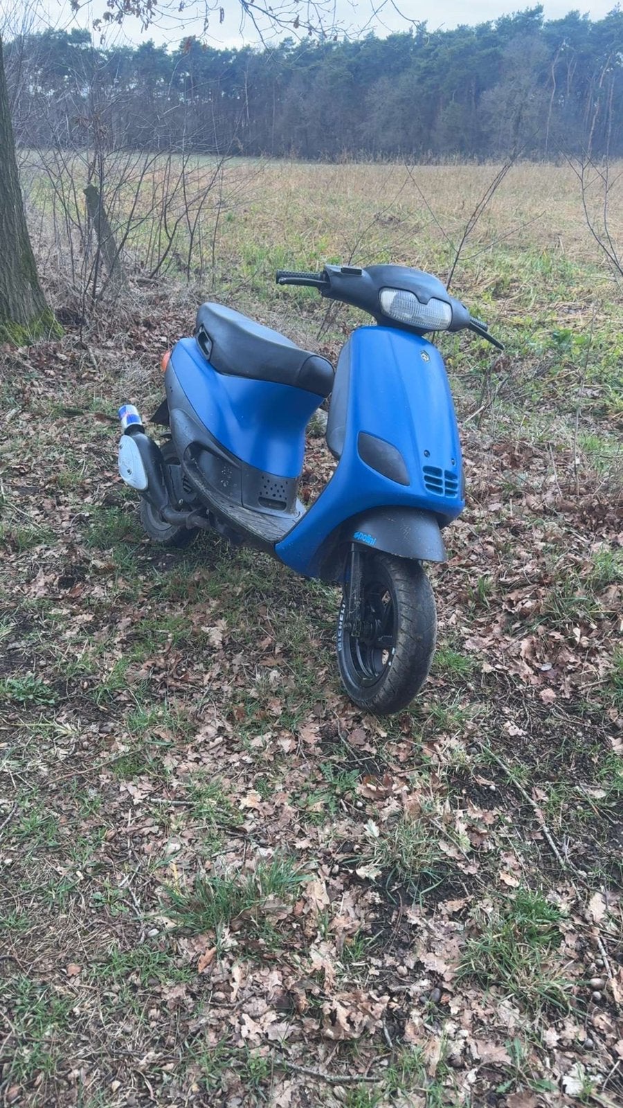 Piaggio zip type 3 - A klasse, Ophalen