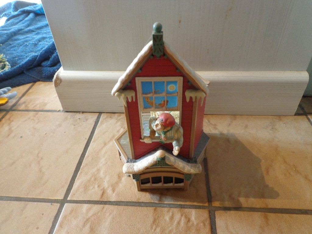 Oude kerst enesco muziekdoos, Ophalen of Verzenden