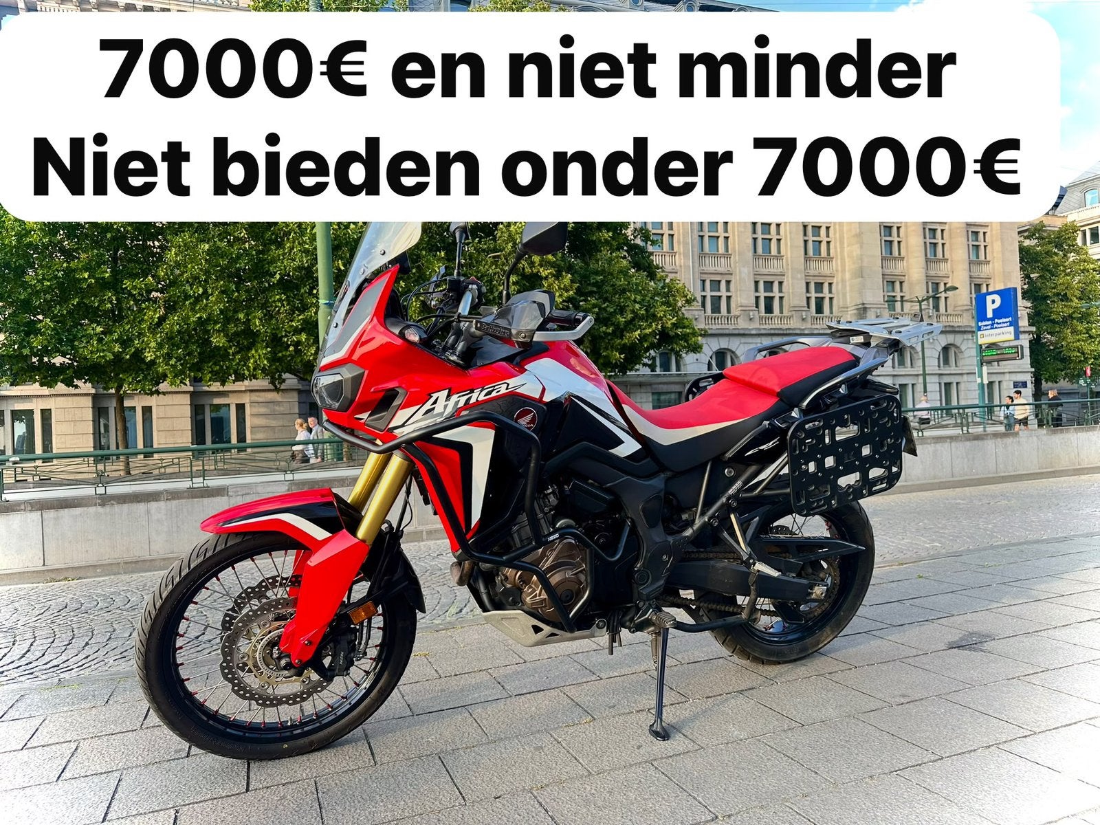 Honda CRF 1000L Safrita Twin, décembre 2016, Motos, Permis Moto A, Tourisme, Occasion, Plus de 35 kW