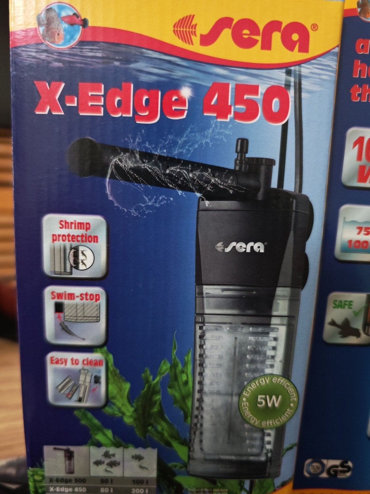 Filtre Sera X-Edge 450 + Thermostat Sera 100 W – Neufs, Animaux & Accessoires, Poissons | Aquariums & Accessoires, Neuf, Filter
