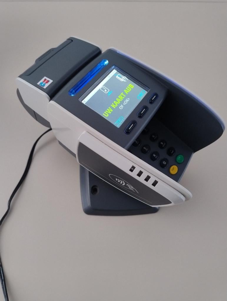 Betaalterminal bancontact yomani 2, Ophalen