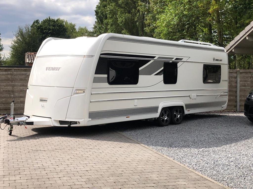 Fendt Brillant duurste uitvoering 650, Caravans en Kamperen, Caravans, Particulier, Airco, Fendt
