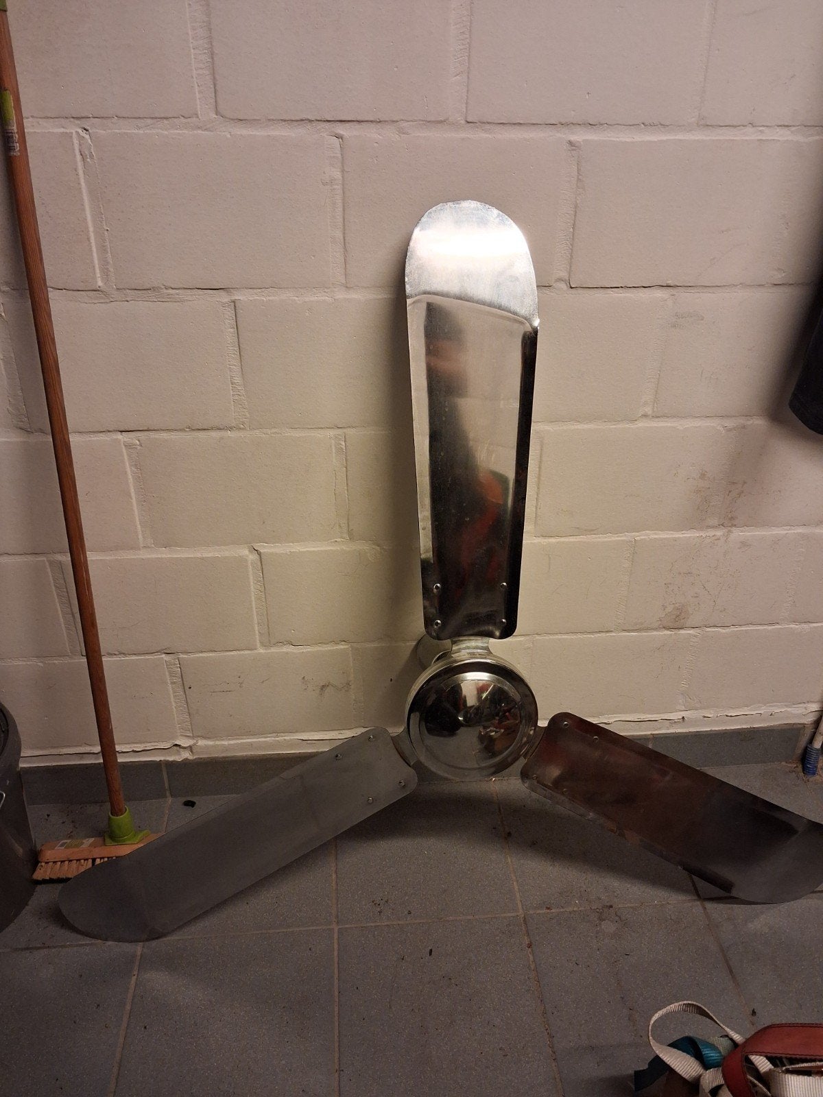 Vintage TORNADO plafondventilator, Elektronische apparatuur, Ventilatoren, Ophalen, Plafondventilator