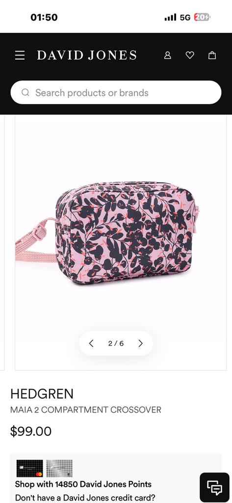 Hedgren tas  origineel, Handtassen en Accessoires, Tassen | Rugtassen, Ophalen of Verzenden, Zo goed als nieuw