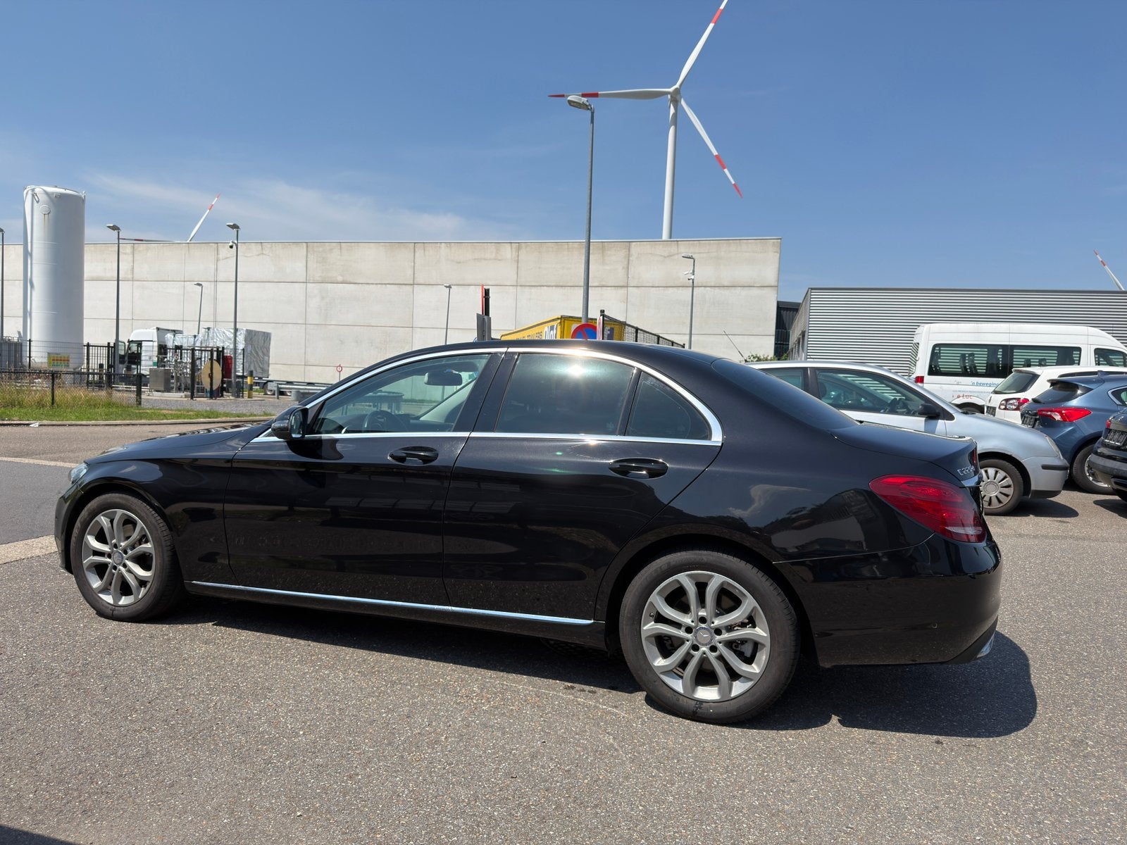Mercedes-Benz C 220  d 9G-Tronic AMG Line GARANTIE, Auto's, Mercedes-Benz, Automaat, Testrit aan huis, 4 cilinders, 5 deurs