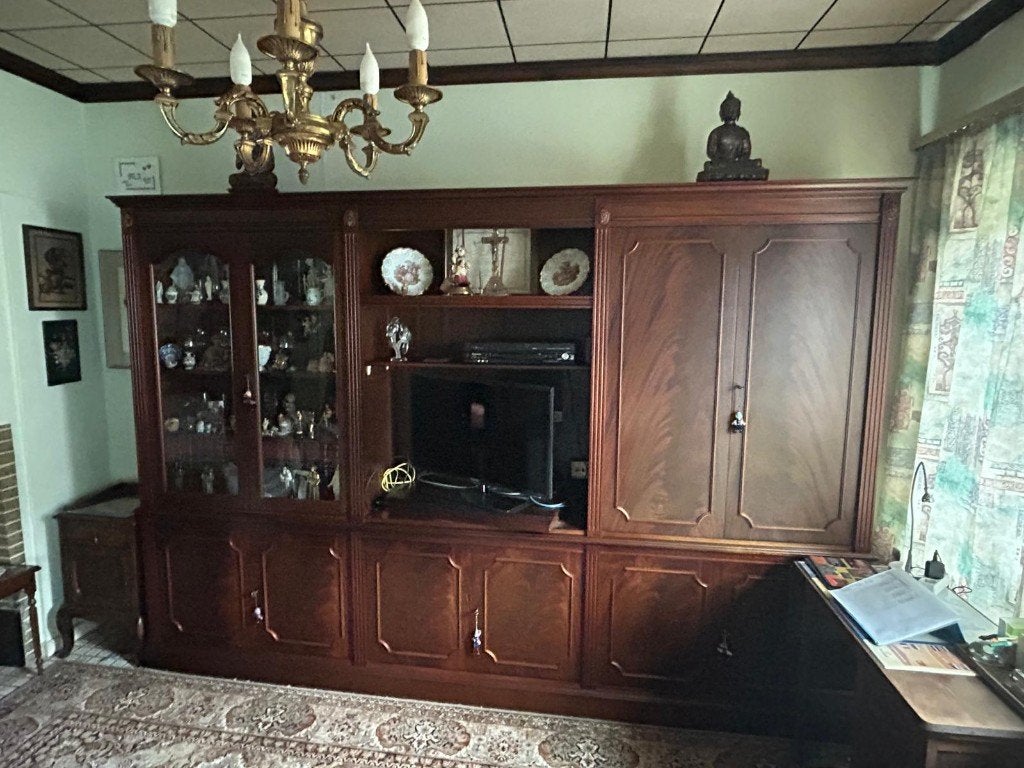 wandkast geschikt als tv meubel, Huis en Inrichting, Ophalen, 200 cm of meer, 300 cm of meer, 25 tot 50 cm