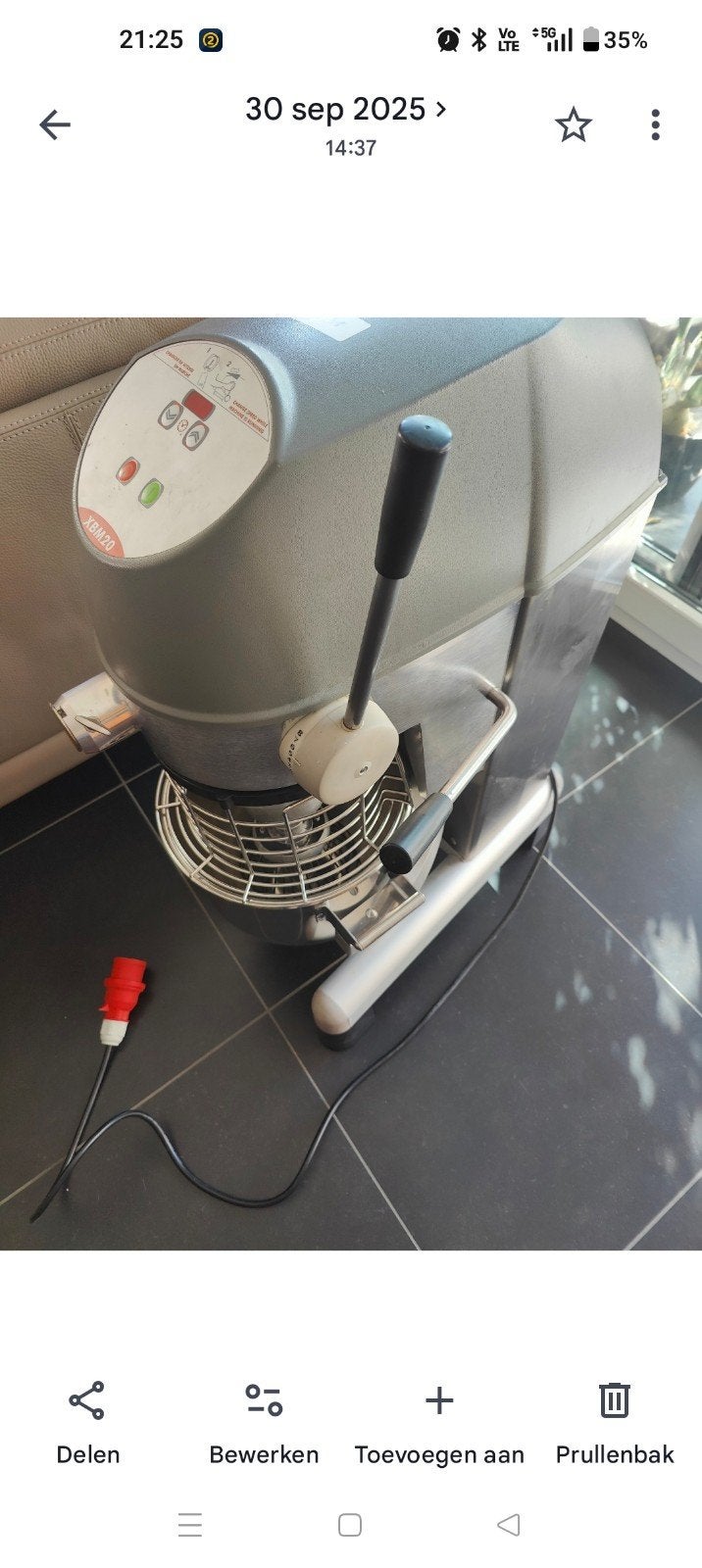 Klopper menger dito sama XBM20 perfecte staat, Elektronische apparatuur, Thuistapinstallaties, Ophalen