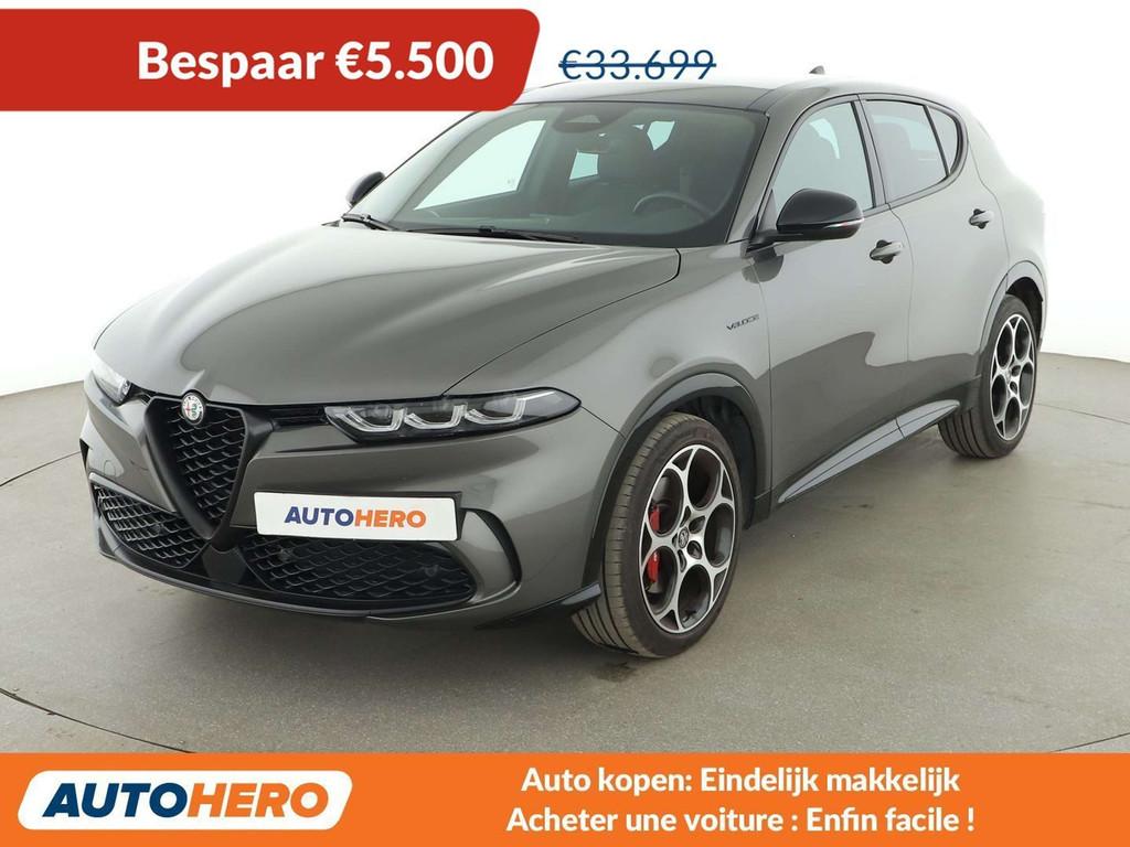 Alfa Romeo Tonale 1.5 VGT Veloce (automatique), Autos, Alfa Romeo, Cuir, Argent ou Gris, Achat, 1469 cm³