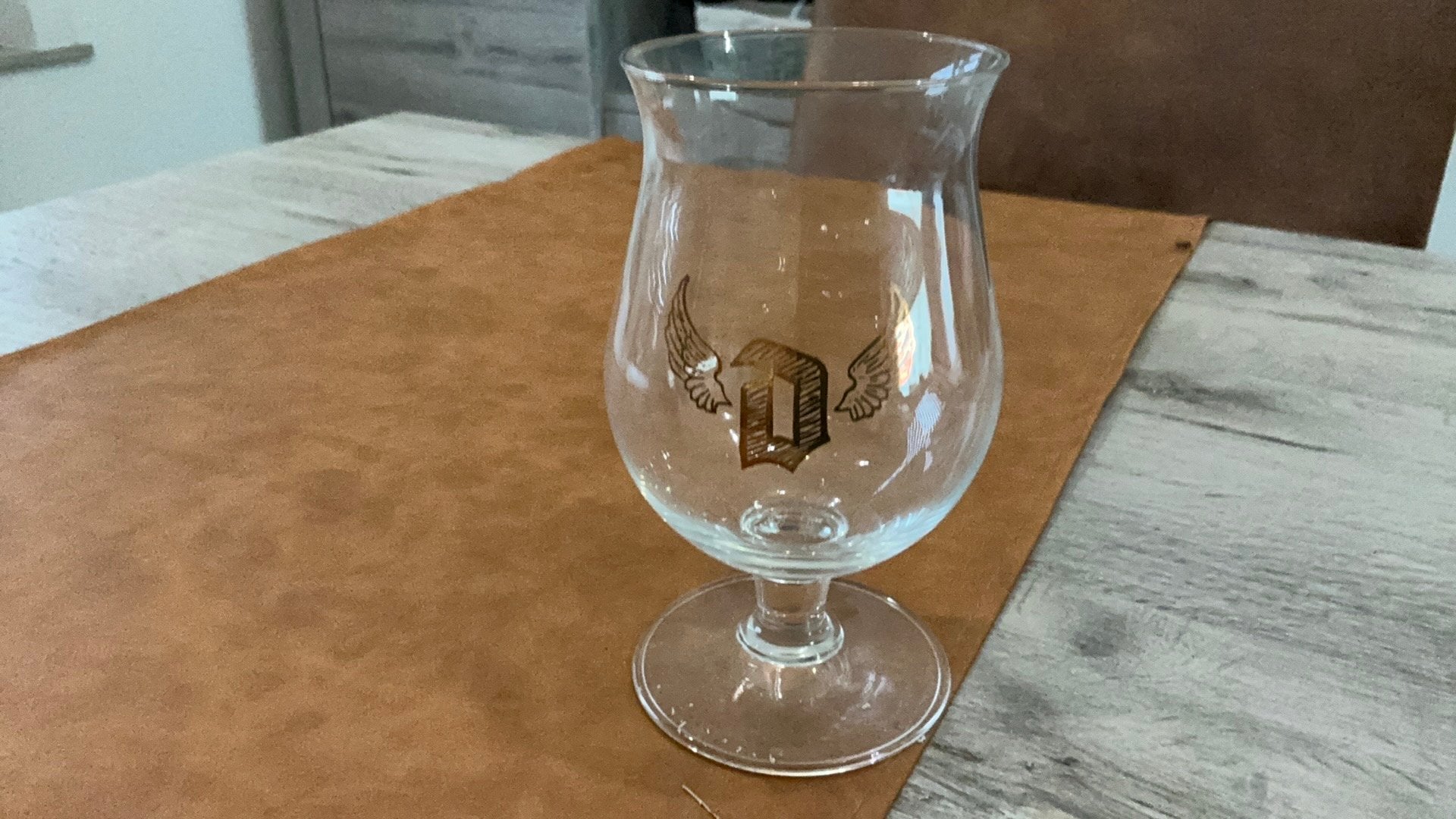 Duvel glas Golden Wings, Verzamelen, Ophalen of Verzenden, Zo goed als nieuw