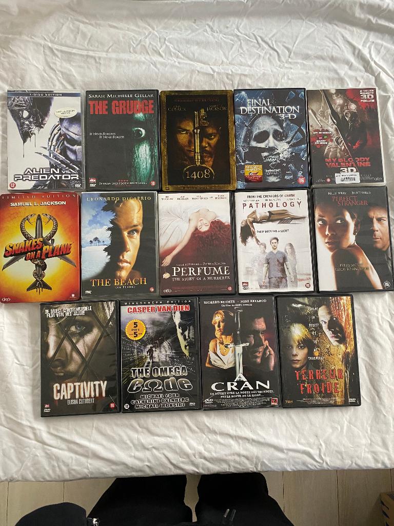 Groot Horror, Sci-Fi & Thriller DVD Pakket (14 films), Cd's en Dvd's, Dvd's | Science Fiction en Fantasy, Vanaf 16 jaar, Ophalen