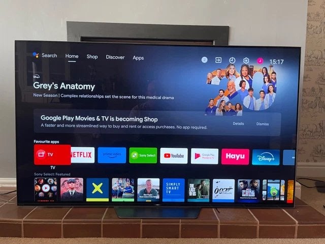 Sony Bravia OLED Smart 4K UHD 55 pouces, TV, Hi-fi & Vidéo, Comme neuf, Enlèvement, 100 cm ou plus, Sony
