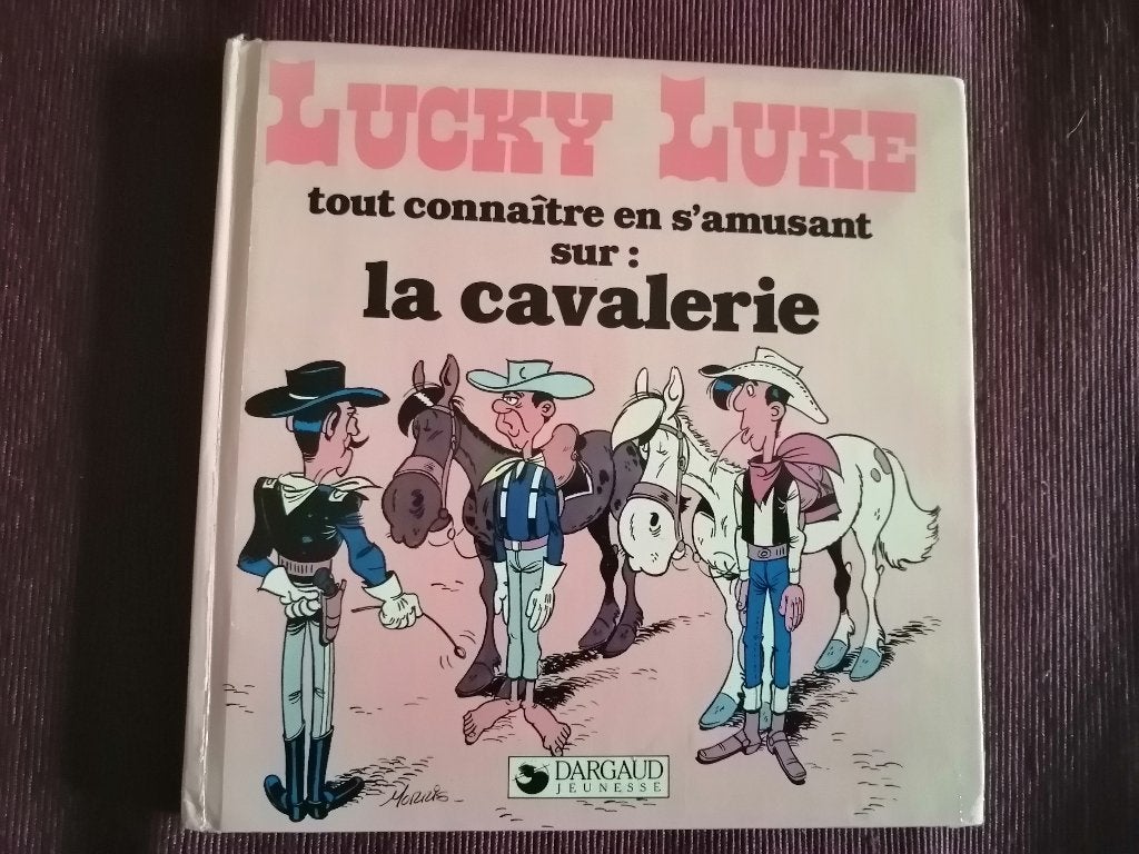 Lucky Luke Tout connaître en s'amusant sur la cavalerie 1984, Boeken, Verzenden