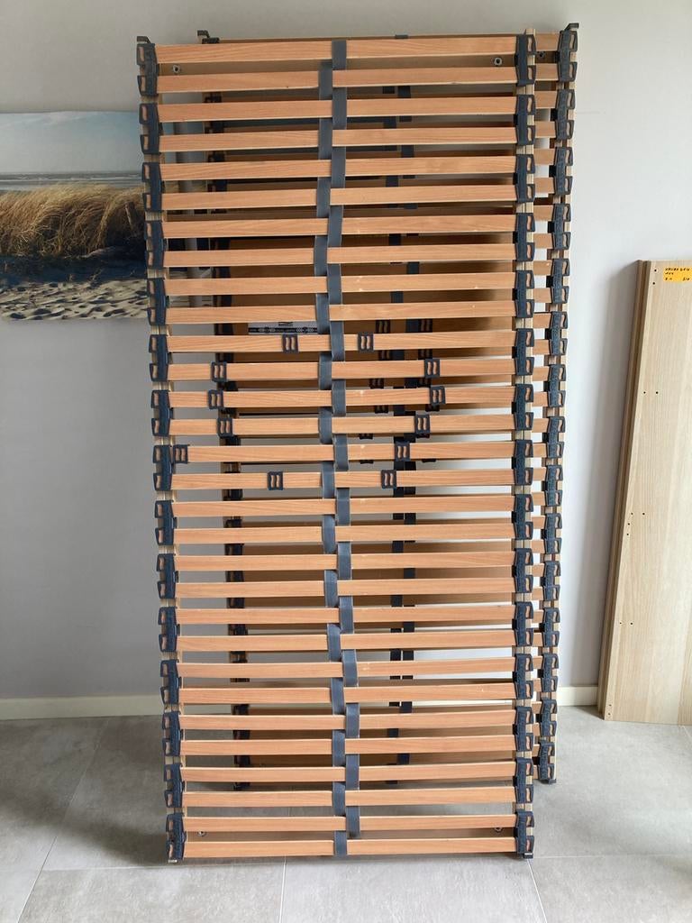 Lattenbodem instelbaar 90x200 (2 stuks) - Weba, Ophalen, Gebruikt