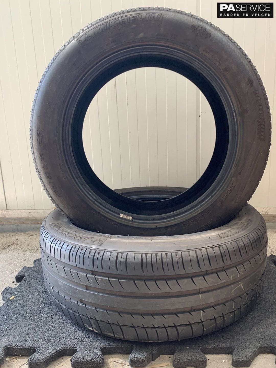 2x Michelin Latitude Sport 255 55 20 Zomerbanden 5.6 mm, Auto-onderdelen, Gebruikt, 255 mm, -, -
