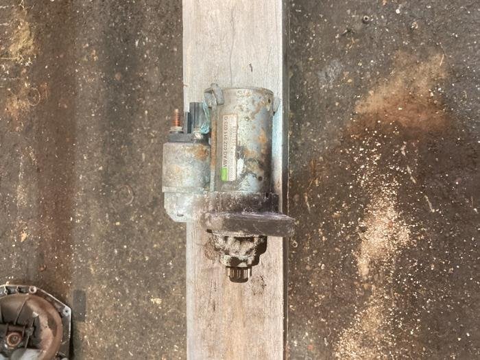 Startmotor van een Volkswagen Golf, Gebruikt, -, Volkswagen, -