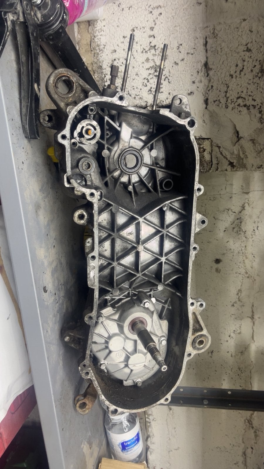 Zip 2t 50cc carterhelft, Motoren, Ophalen