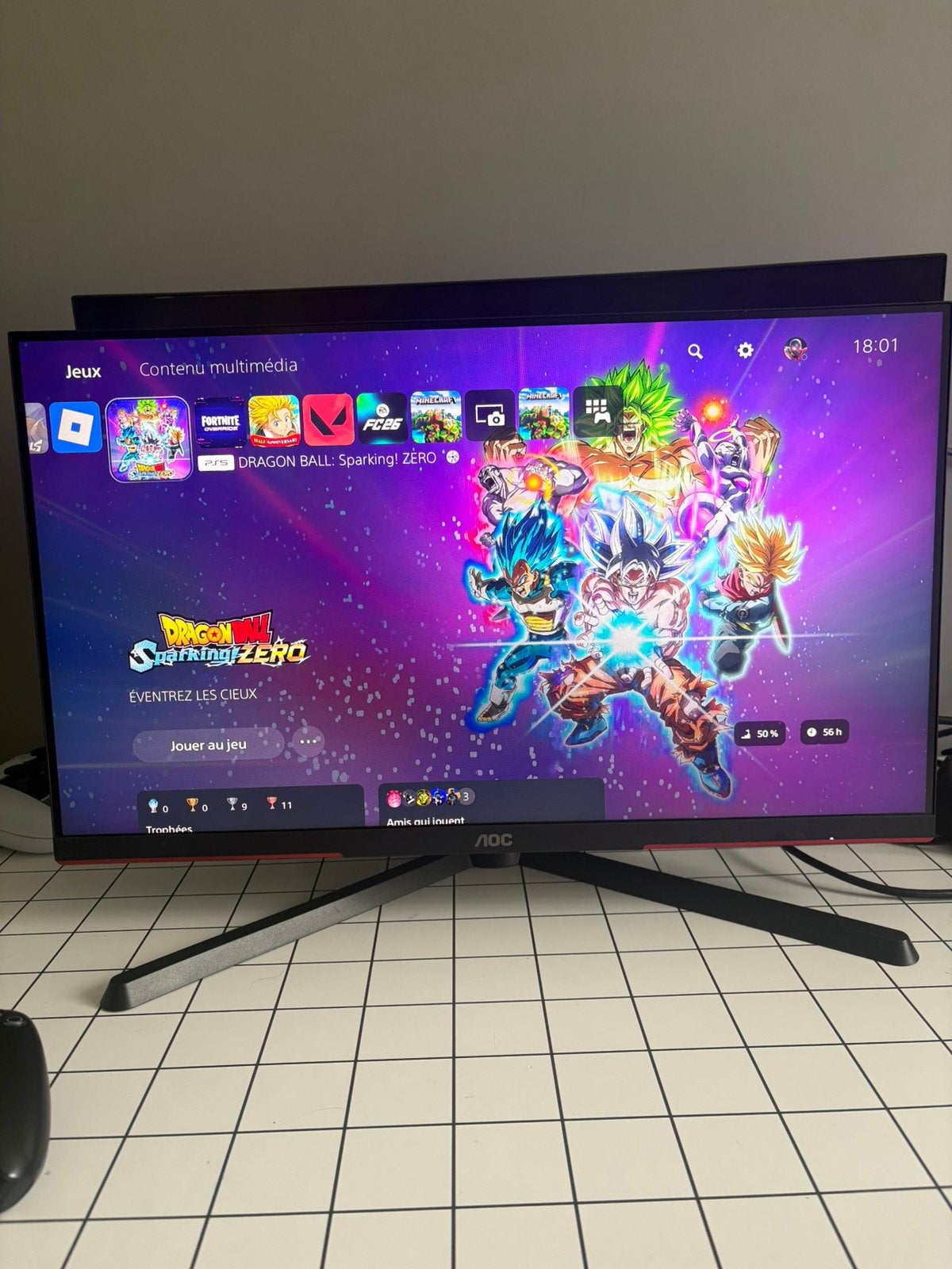AOC 26G3ZM — 27" Full HD 240Hz gamescherm, Computers en Software, Monitoren, Gaming, HD, VA, Ophalen of Verzenden