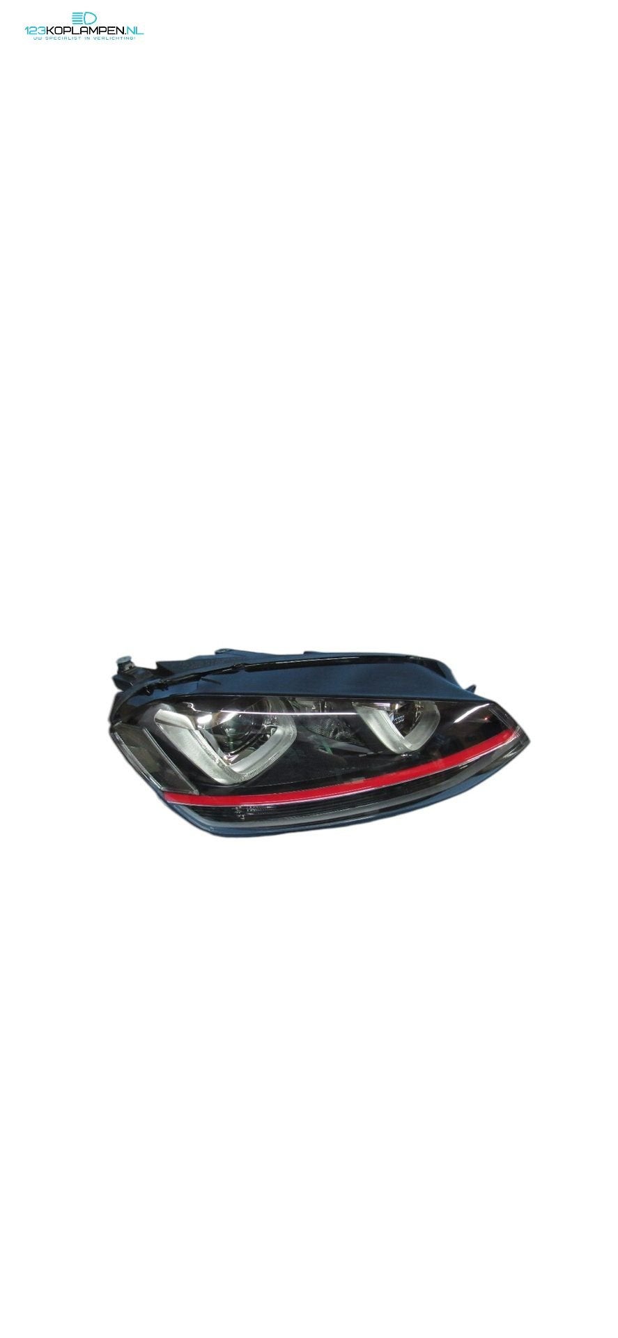 Volkswagen Golf 7 Bi-Xenon GTI Rood Koplamp Rechts 5G1941752, Gebruikt, -, -, Verzenden