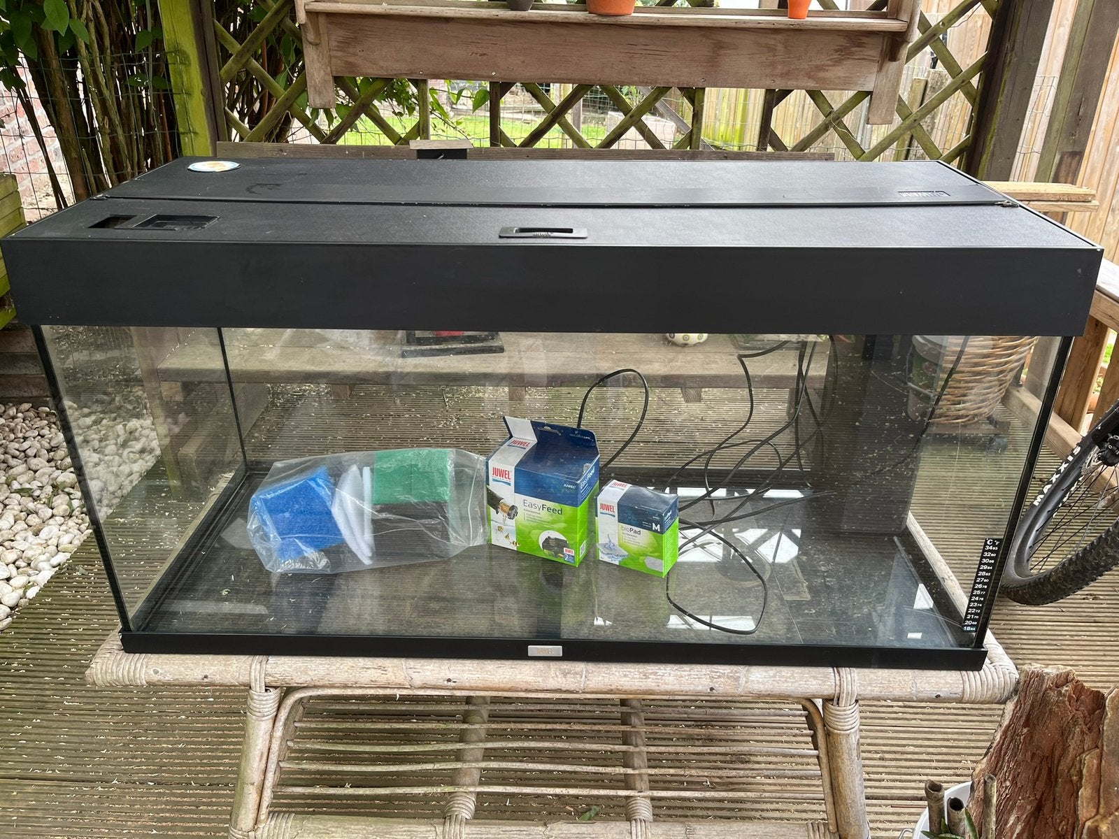 Juwel 180 à vendre, Animaux & Accessoires, Couvercle inclus, Aquarium vide, Enlèvement, Utilisé