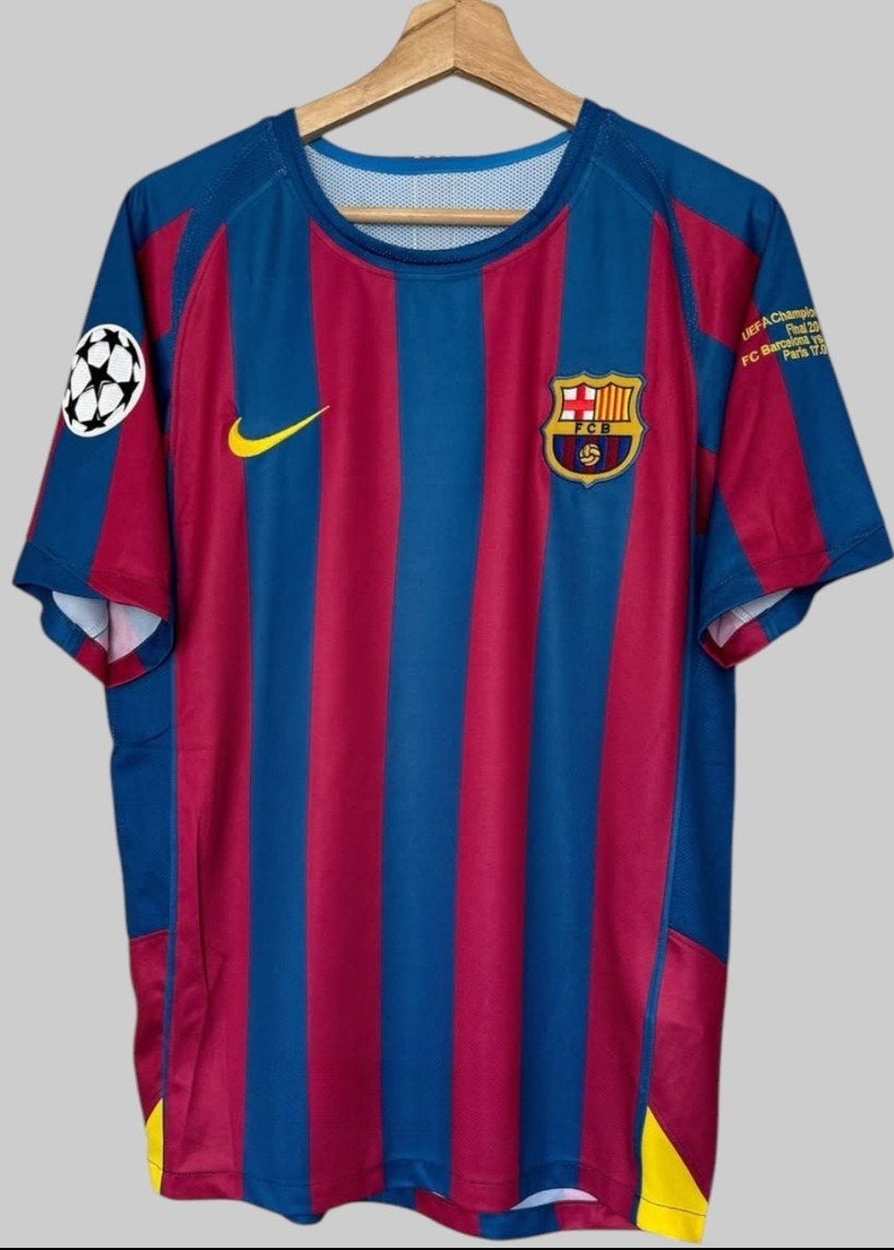 Barcelona Ronaldinho Champions League Finale 2006, Enlèvement ou Envoi