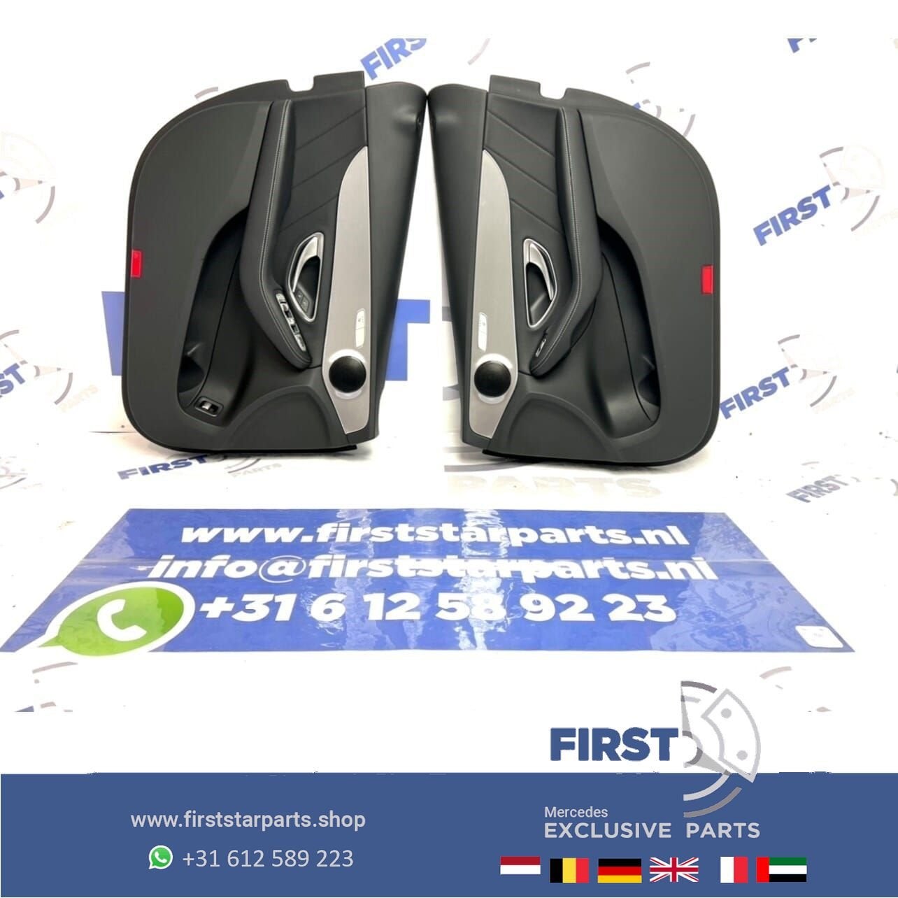 W205 C43 AMG INTERIEUR Mercedes C Klasse 2020 STOELEN Ledere, Auto-onderdelen, Gebruikt, -, Ophalen of Verzenden, -