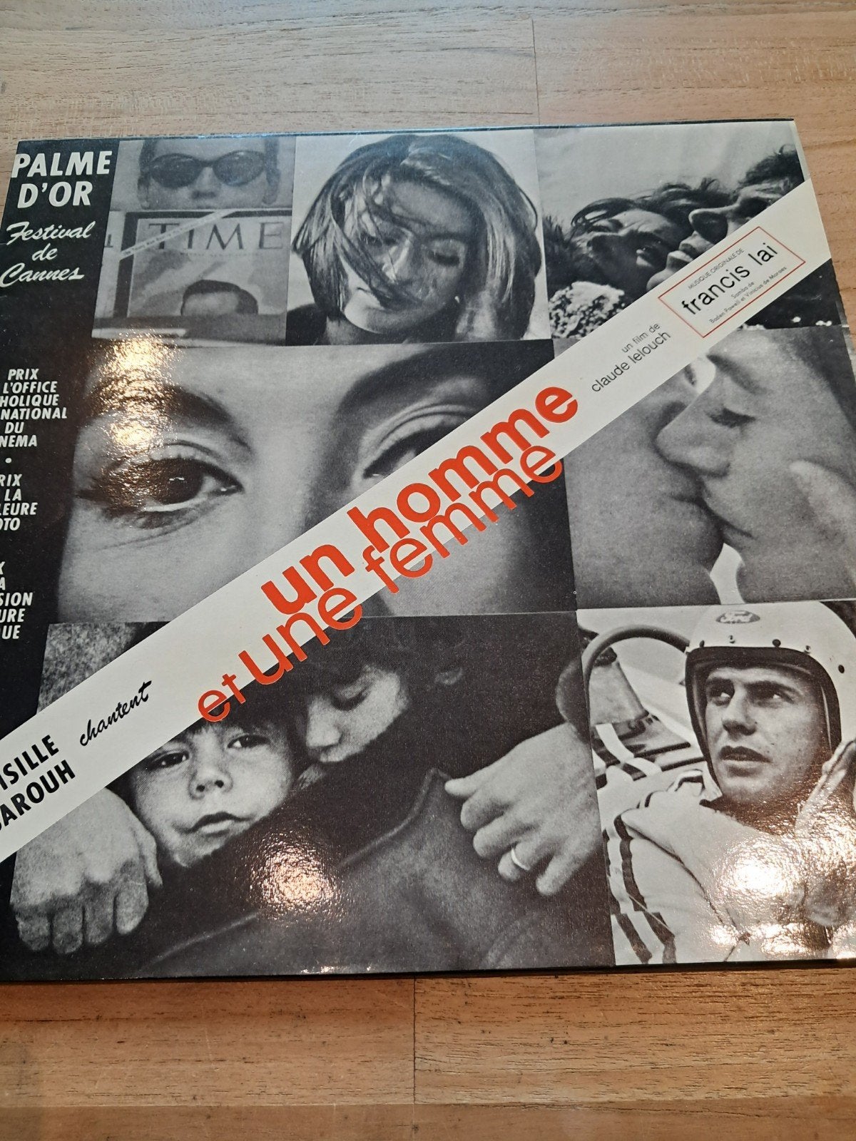 Lp Un homme et une femme, 12 pouces, Enlèvement ou Envoi, Pochette photo, Utilisé